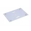 Montageplaat voor 8-aderige glasvezel-afsluitbox, Extralink, RVS, bevestigingsadapter, maximale belasting 5 kg