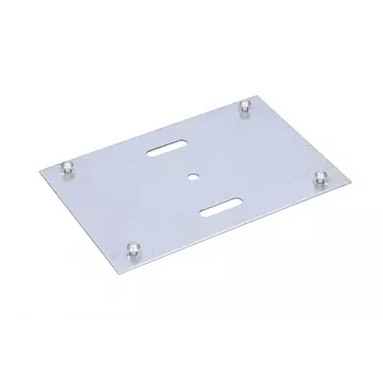 Montageplaat voor 8-aderige glasvezel-afsluitbox, Extralink, RVS, bevestigingsadapter, maximale belasting 5 kg