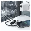 USB-kabel RealPower MagneticCharge3 0,2 m USB A zwart snel laden