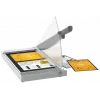Leitz Precision Home Office papiersnijder A3, 10 vel, handmatige klem, RVS, A3, 80 g/m², staal