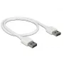 USB-kabel USB 2.0 DeLOCK 85192 0,5m wit