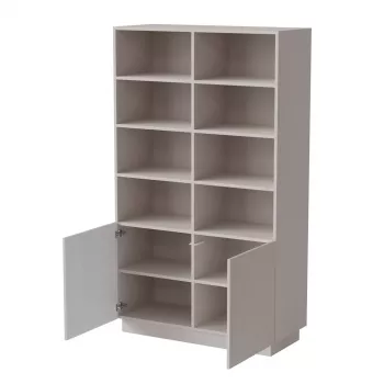 Opbergkast Cama Meble LIVERTI boekenkast 100×420×1705 mm cashmere