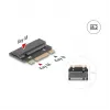 DeLOCK 64342 interne M.2-adapter hostinterface M.2 stekker zwart