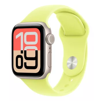 Armband Apple MFFU4ZM/A geel fluoroelastomeer 40 mm 150-200 mm