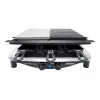 Steba RC 4 Plus Deluxe Chrome raclettegrill, roestvrij staal/zwart