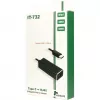 Ethernet-adapter Inter-Tech IT-732 2500 Mbit/s USB Type-C bekabeld
