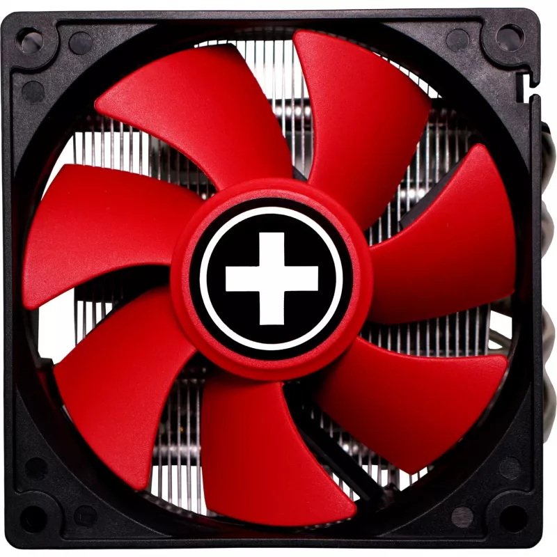 Xilence XC041 computer-koelsysteem processor-koeler 9,2 cm zwart, rood