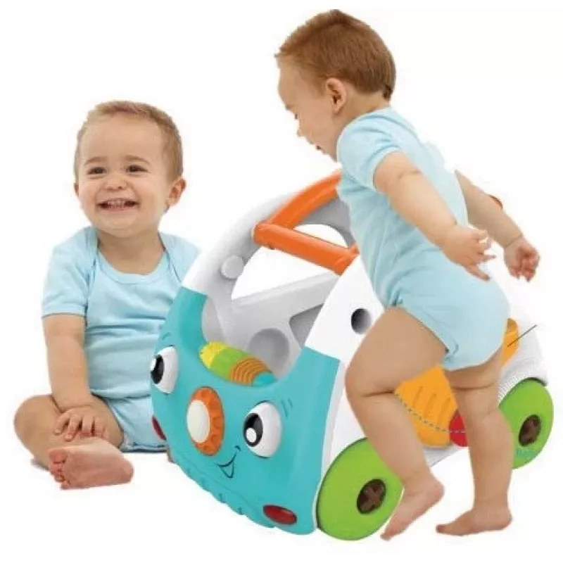 Sensomotorische duwauto 3-in-1
