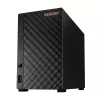 Asustor AS1102TL NAS/opslagserver mini tower Realtek RTD1619B 1 GB DDR4 0 TB ADM zwart