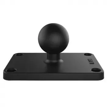 RAM Mounts kogelbasis 1,5 inch x 2,5 inch 4-gats patroon zwart 95g