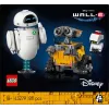LEGO Disney Pixar 43279 WALL-E en EVE bouwset, 811 stuks, 18+