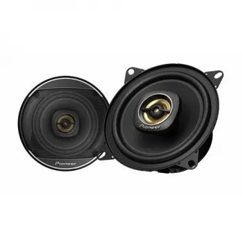 Pioneer TS-A1081F. Luidsprekertype: 2-weg, piekvermogen: 230 W, nominale belasting: 50 W. Inbouwdiepte: 5,4 cm, wooferdiameter: 10,2 cm, tweeter