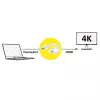 Videokabel-adapter ROLINE 12.03.3164 0,15 m DisplayPort naar HDMI