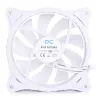 Alphacool Rise Aurora 24850 120 mm PWM-behuizingsventilator, 120x120x25 mm, wit