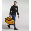 The North Face Base Camp Duffel L reistas 95 L polyester zwart, geel