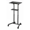 Sta-bureau Gembird TVS-DESK-01-BK zwart 20 kg 1110-1345 mm