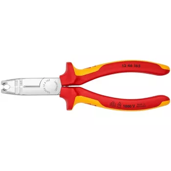 Knipex 13 46 165 striptang rood, geel