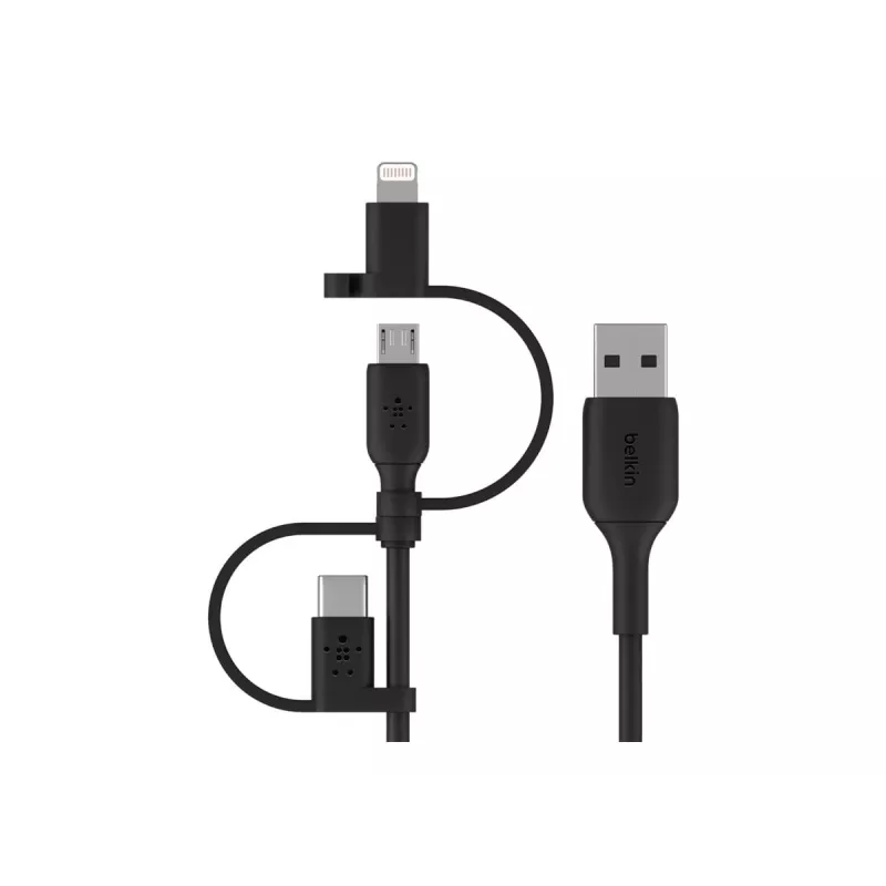 Belkin universele kabel Lightning/Micro/USB-C