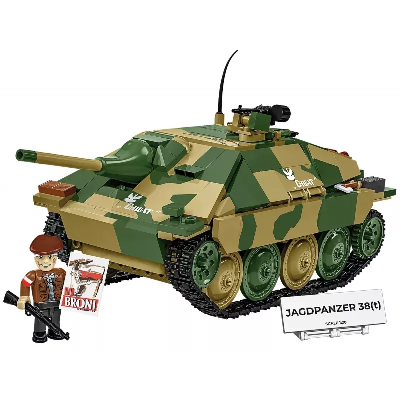 Cobi Blocks Jagdpanzer 38t Brave constructieset, 731 onderdelen