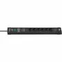 Verlengsnoer Brennenstuhl 1951160606 3 m 6 AC-stopcontacten binnen zwart