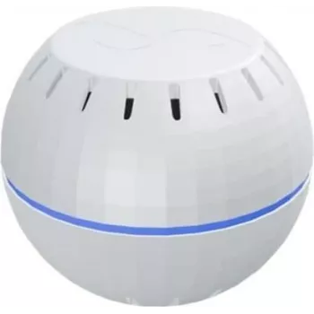 Temperatuur- en vochtigheidssensor Shelly Wave H&T wit — draadloze connectiviteit, batterijgevoed, compact