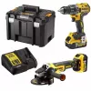 DeWALT 18V accu-gereedschapsset – boor- en schuurset