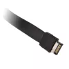 Akasa Low Profile PCI Bracket Adapter USB 3.1 Type-C - zwart - adapter - digitaal/data
