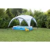 Paviljoen Event Shelter, 3,65 x 3,65 m (lichtgrijs/grijs)