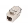 Keystone-module Digitus CAT 8.1 RJ-45 afgeschermd plat wit