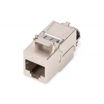 Keystone-module Digitus CAT 8.1 RJ-45 afgeschermd plat wit