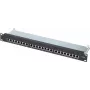 Patchpaneel Renkforce 24-poorts CAT6, 1U (1 HE) voor gestructureerde bekabeling
