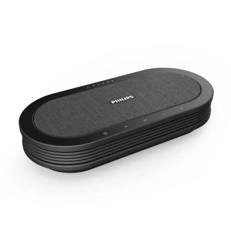 Philips PSE0501 Smart Meeting draadloze vergadermicrofoon met vergaderassistent Sembly, USB-C, zwart/grijs