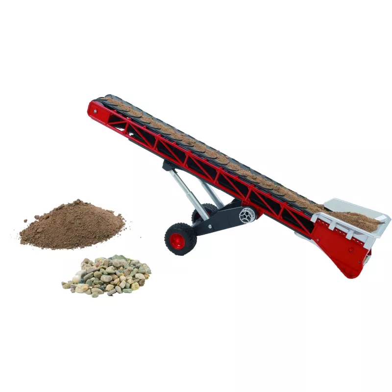 Modelbouwaccessoire Bruder 02031 — kunststof reserveonderdeel, zwart en rood