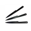 Werpmessenset KAL22 KAL22-CZ — 3 zwarte stalen werpmessen, lemmet 165 mm, lengte 275 mm, gewicht 240 g