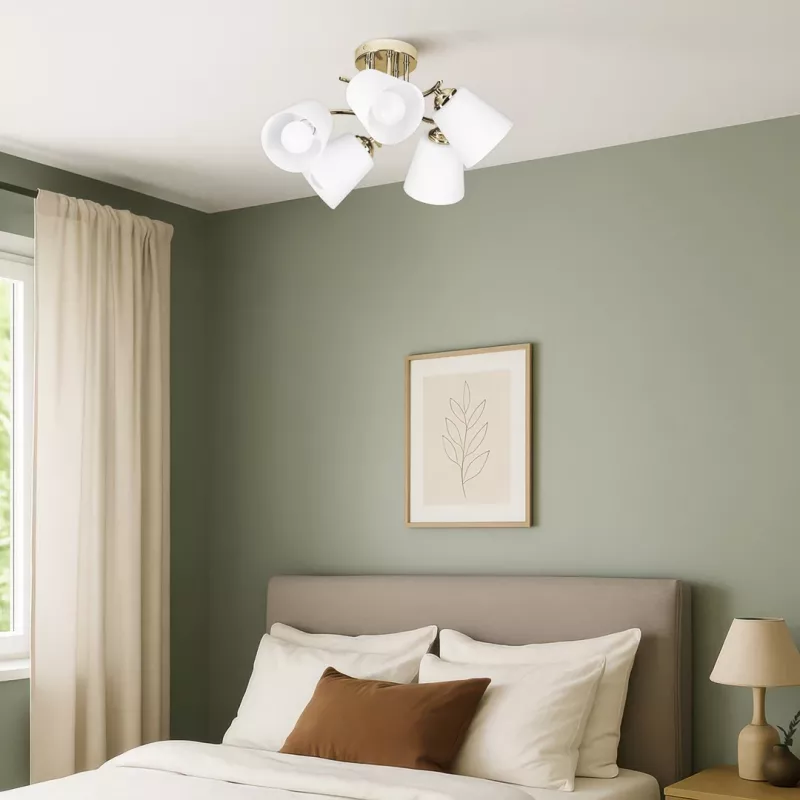 Activejet hanglamp AJE-EMILY 3P GOLD E27 3x40W