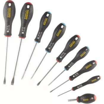 Handschroevendraaierset STANLEY FATMAX FMHT65424-0 – 20-delig, rechte schroevendraaiers, platte en Pozidriv-tips