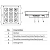 Hikvision DS-KD-KP/S accessoire voor intercoms toetsenpaneel