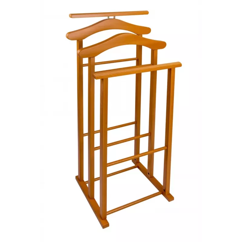 ARREDAMENTI MAXI standaard voor overhemden en pakken - 102 x 35 cm, zwart