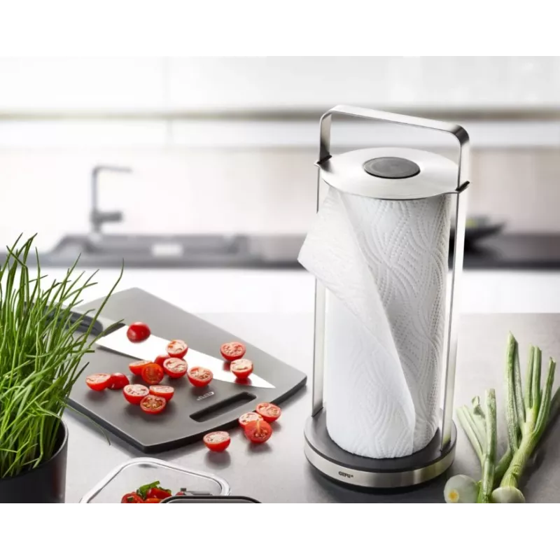 Papierhouder GEFU SMARTLINE G-15702 – opzetbaar, met RVS-accenten