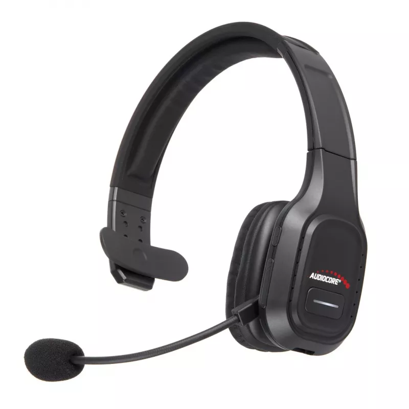 Audiocore 74452 Bluetooth-headset koptelefoon ruisonderdrukking microfoon callcenter Google Siri kantoor draadloos