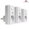 MCE153 draadloze stopcontacten 3-delige set - programmeerbaar + afstandsbediening