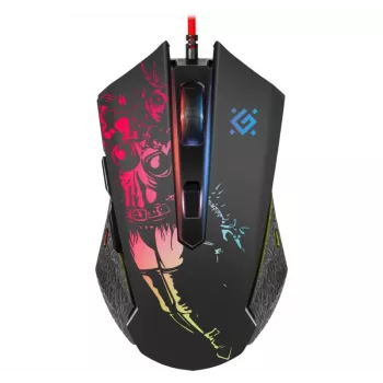 Gaming, optische, bedrade muis DEFENDER GM-933 SIN'SISTER 7200dpi 6P RGB