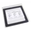 DEMCiflex stoffilter 120 mm, vierkant – zwart/wit