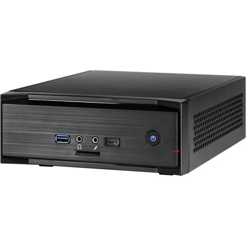 Inter-Tech MW-01 II behuizing Mini-ITX, USB 3.0 (type A+C) zwart, kaartlezer (88881244)