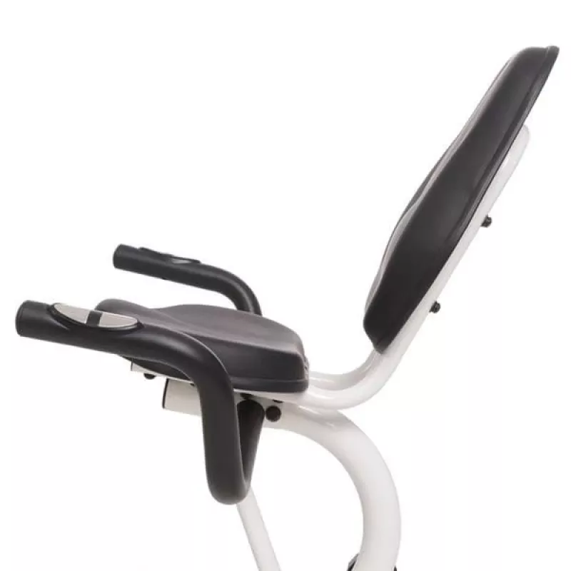 Horizontale magnetische hometrainer wit en groen HMS R9259