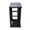 Wandgemonteerde rack Extralink rackmount-kast 18U 600x600 zwart sleutelslot