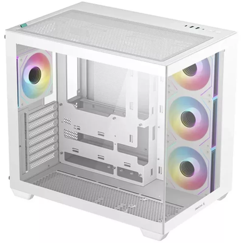 PC-behuizing DeepCool CG530 4F WH midi tower wit