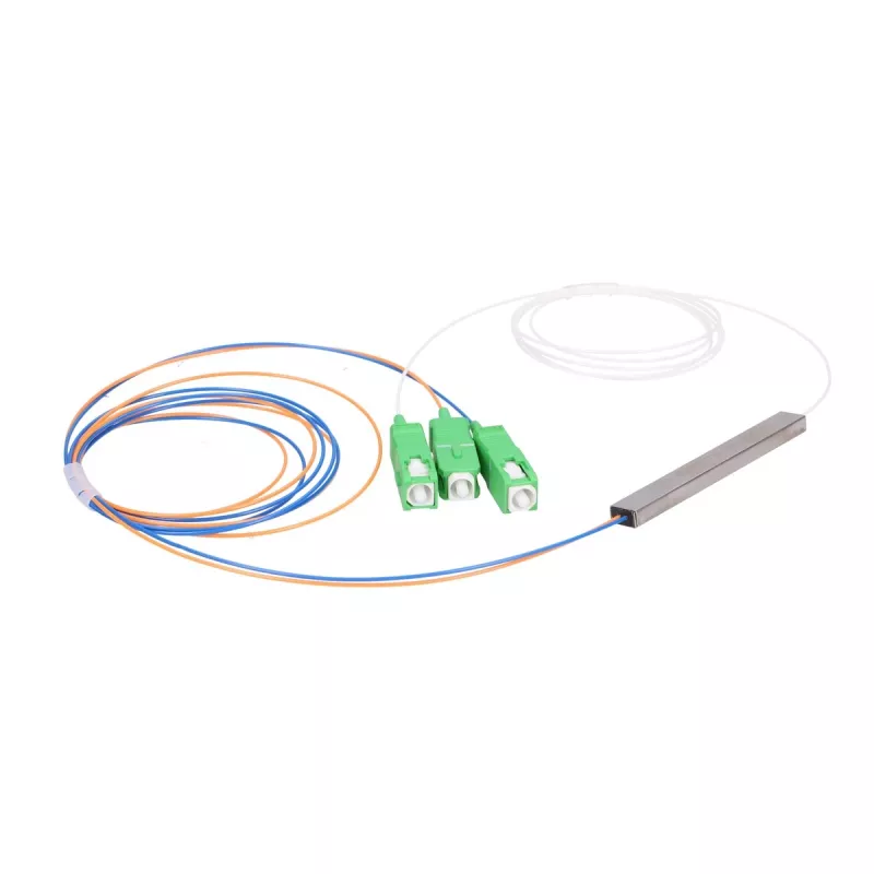 Kabelsplitter Extralink Splitter 1:2 PLC SC/APC 900µm 1m wit