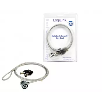 Notebook-beveiligingsslot LogiLink nbs003 1,5 m