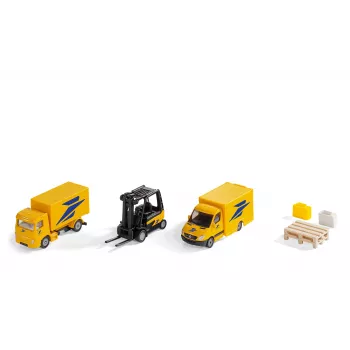 BLISTER geschenkset La Poste, modelvoertuig
